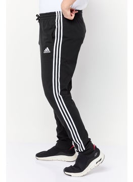 Adidas Men Sportswear Fit Outdoor Track Pants, Black/White  - Image 4