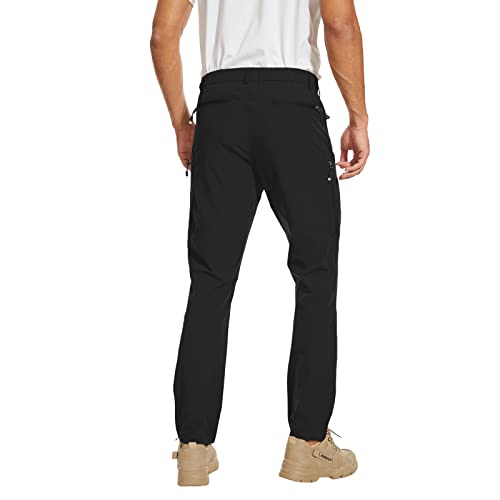 Arunlluta Hiking Pants for Men, Hiking Travel Pants Water-Resistant Mens Work Pants Stretch Quick Dry Lightweight - Image 2