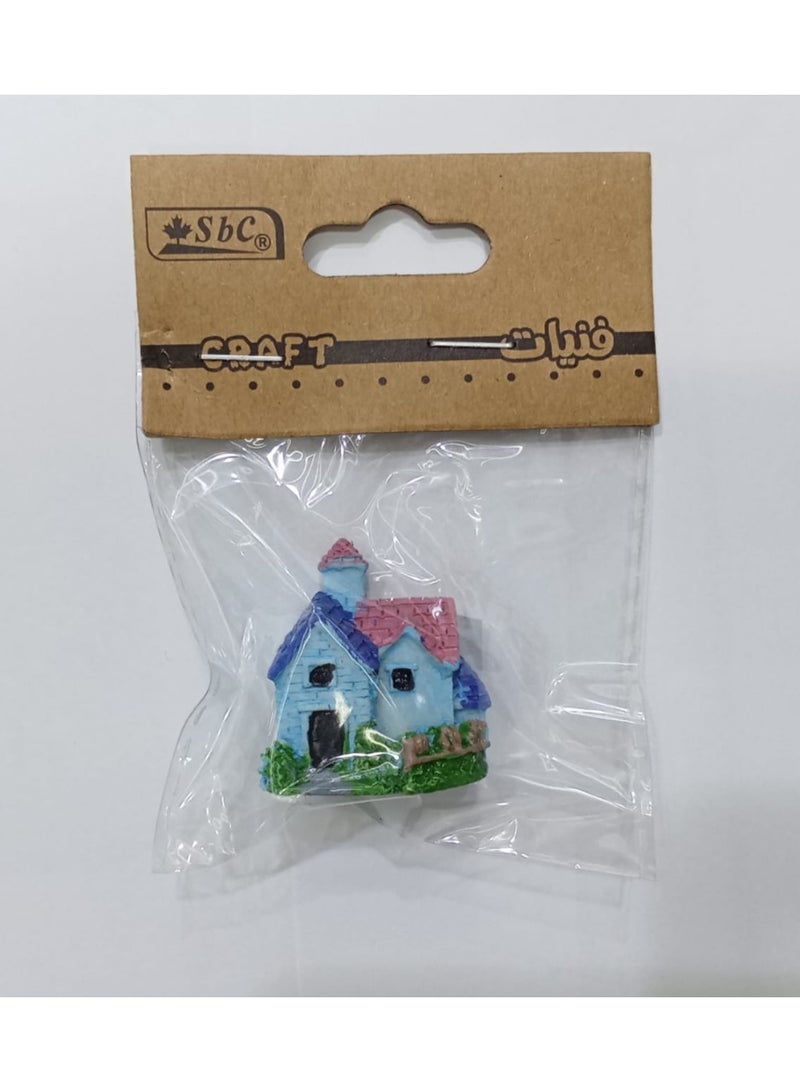 SBC MINIATURE OF HOUSE FOR CRAFTING