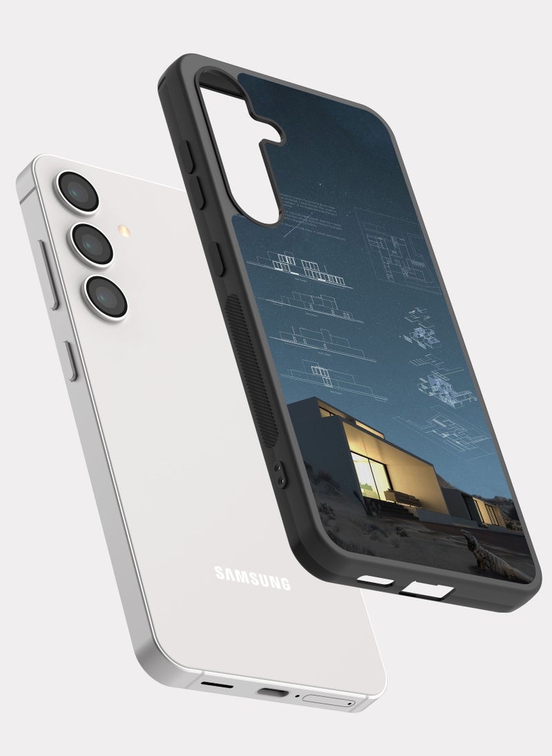 PXLAAT Samsung Galaxy S24 case cover Architectural Section Design - Image 2