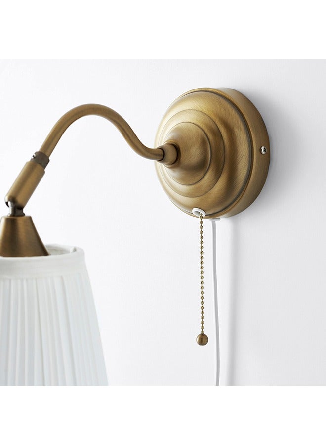 ARSTID Wall lamp, brass/white - Image 3
