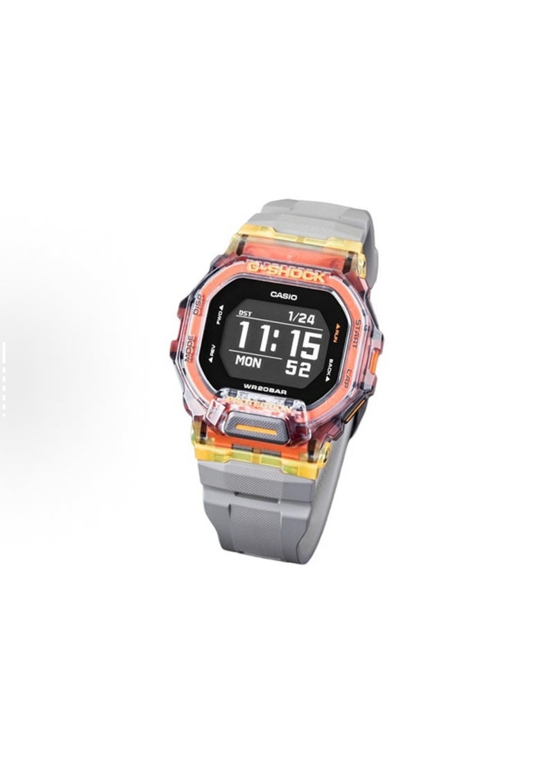 CASIO - octagonal sports waterproof and shockproof D200 grey pink - Image 1