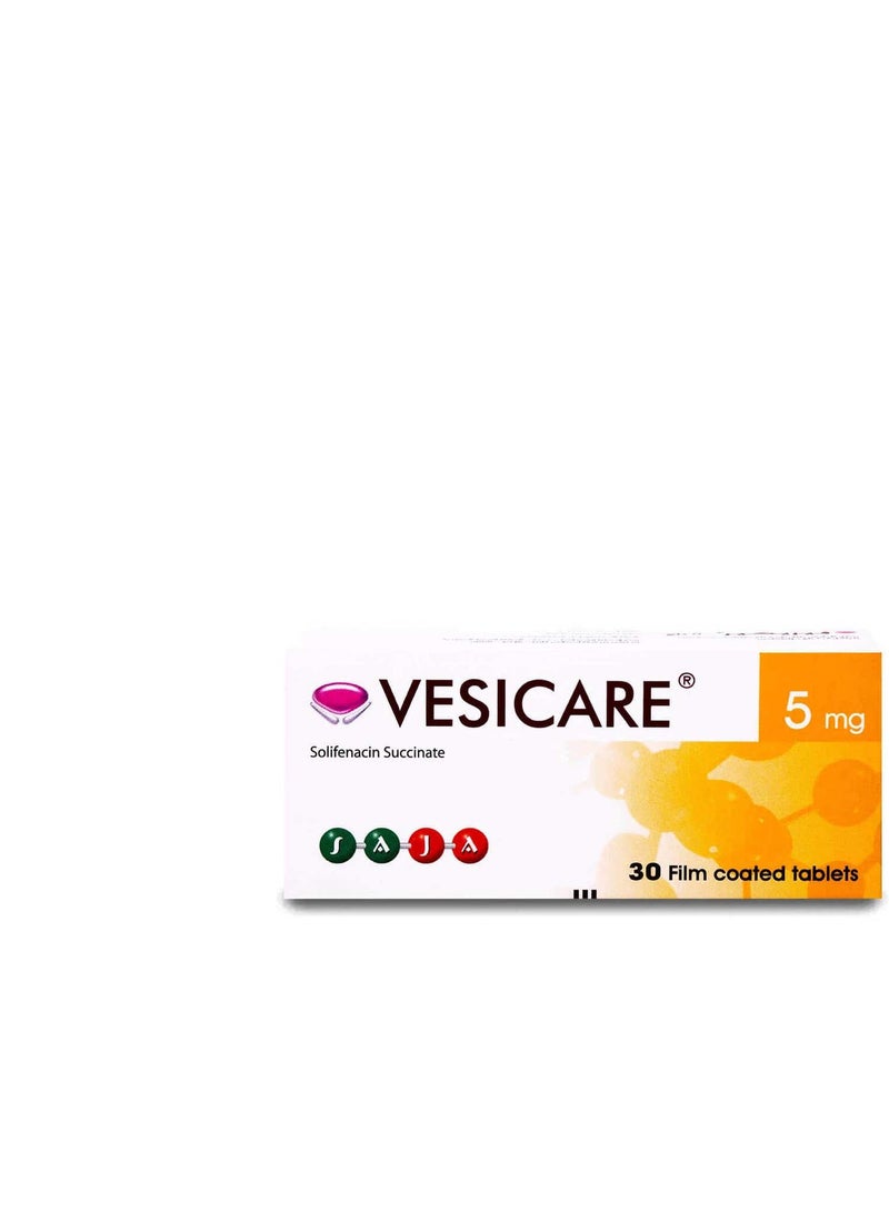 VESICARE 5MG TAB 30'S - Image 1