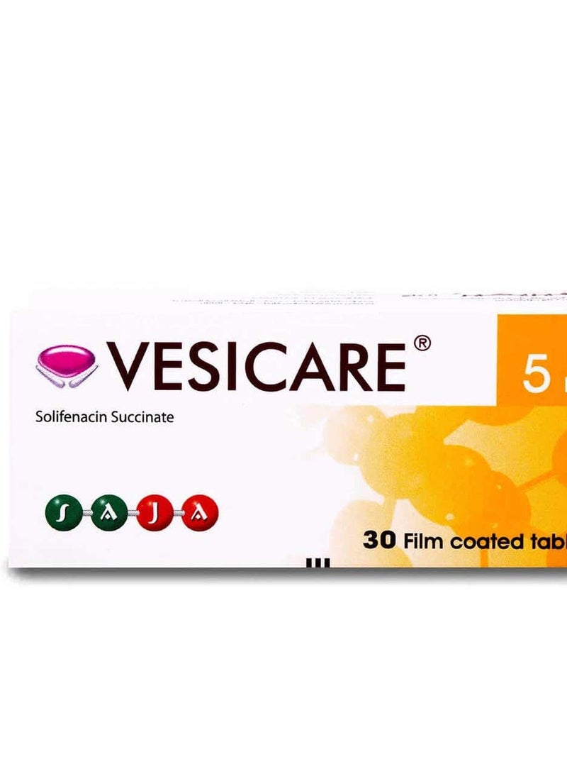 VESICARE 5MG TAB 30'S - Image 2