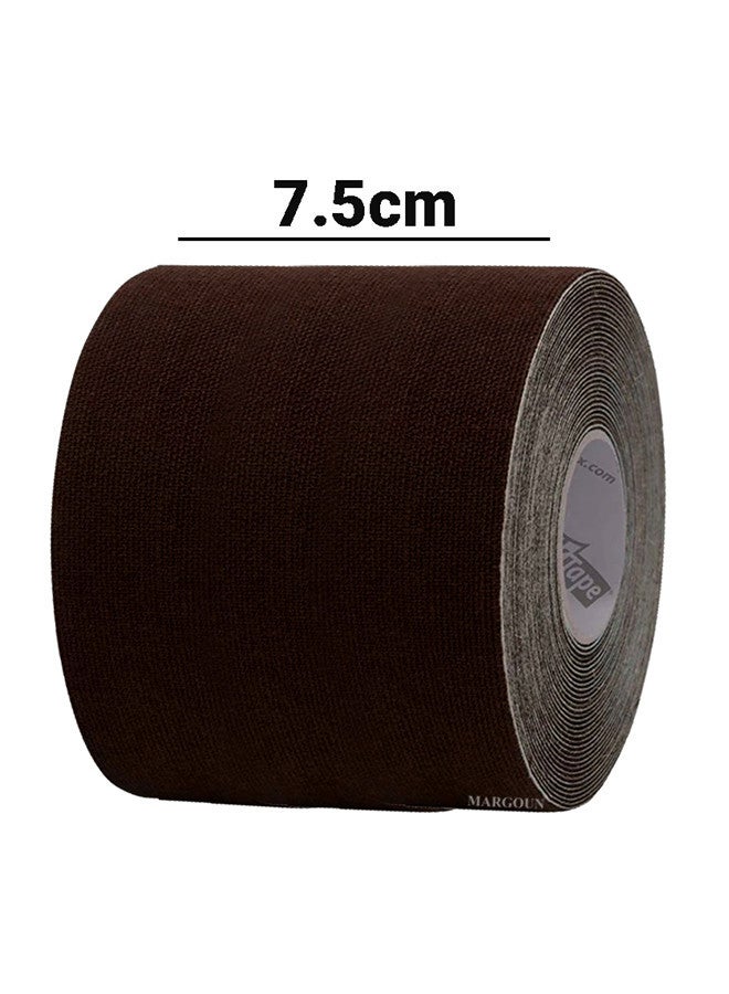 MARGOUN Breast Lift Tape Width 7.5 Cm Boob Tape 5 Meters Women's Stick-on Bra Nipple Cover Strapless Push Up/Breast Lift Adhesive Tape 
