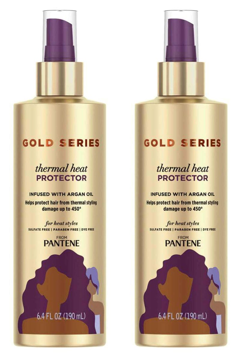Pantene Gold Series Thermal Heat Protector 6.4 Ounce Pump (Pack of 2) - Image 1