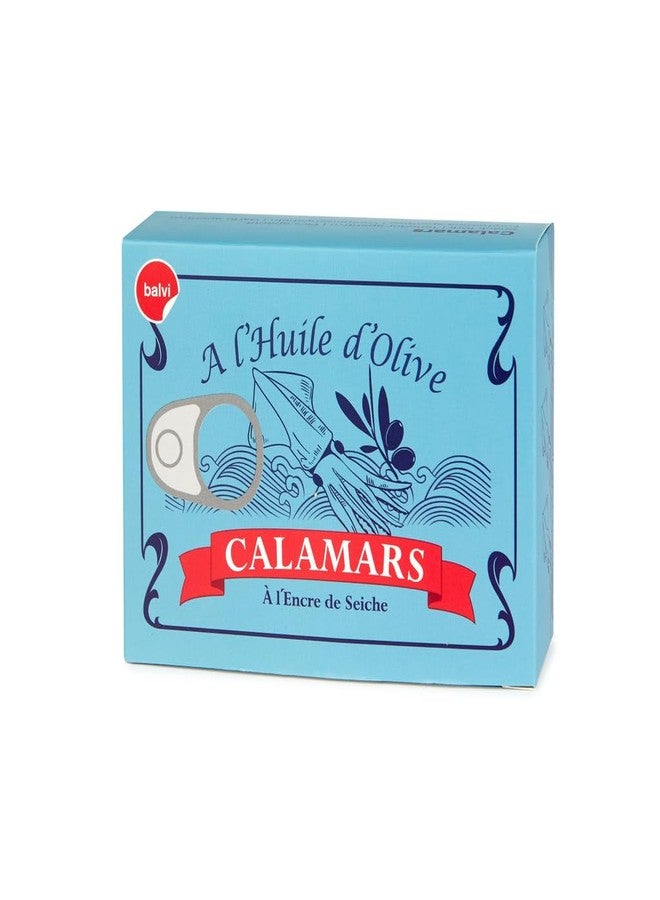 Balvi Fork Appetizer Conserverie Calamars Retro Design Canned Squid Can/INOX - Image 2