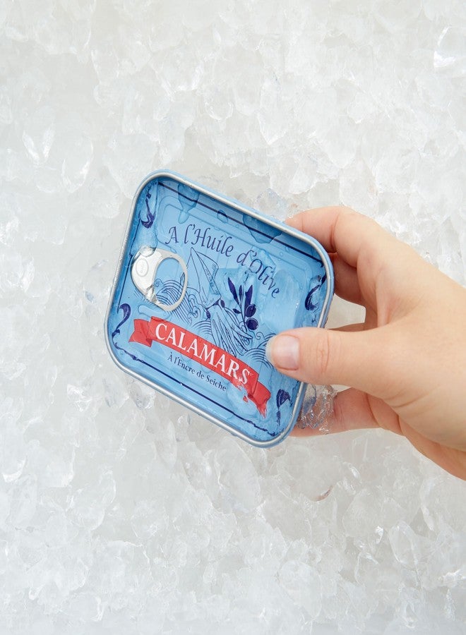 Balvi Fork Appetizer Conserverie Calamars Retro Design Canned Squid Can/INOX - Image 5