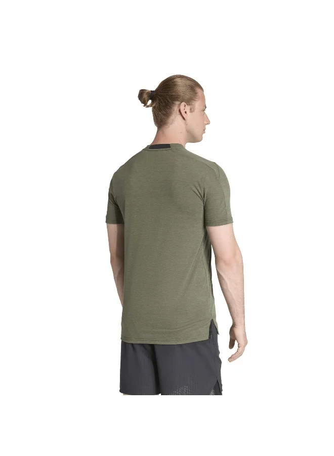 Adidas D4T Tee Green Training T-Shirts For Men XS