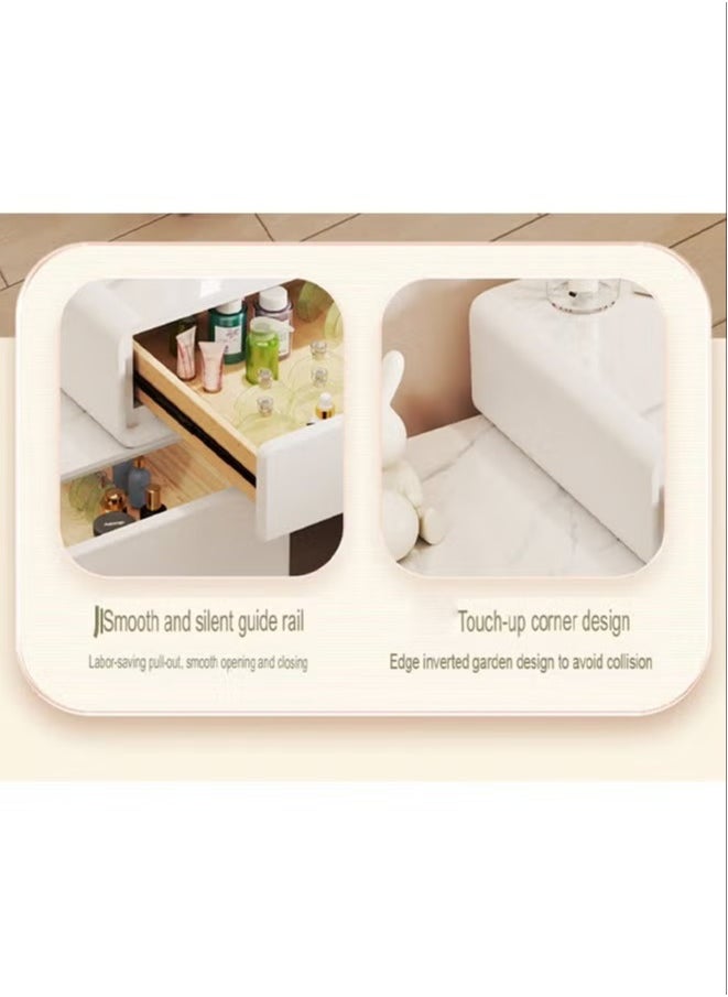 NKX Elegant and Efficient Smart Dressing Table for Contemporary Living Spaces with LED Mirror  - Image 4