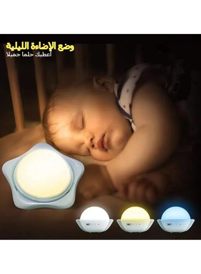 General Night Light for Kids, Star Projector with 6 Sets of Film, 360 Rotating Light for Room Ceiling, Cute Gifts for 1-8 Year Old Girl or Boy, Built in Battery, Unicorn Toy, Portable  - Image 4