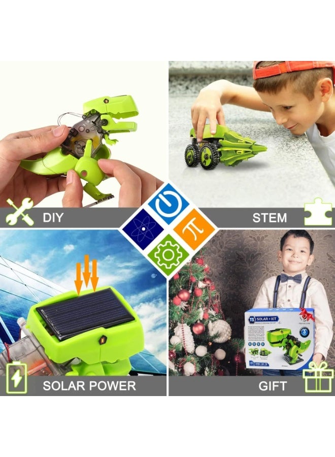 SUKILO 3-in-1 Solar Building Kit for Kids – DIY Educational Robot Toy with Moving Parts, Solar Panel, Motor, and Assembly Tools – Creative Science Activity Set for Boys & Girls Ages 6–12 - Image 5