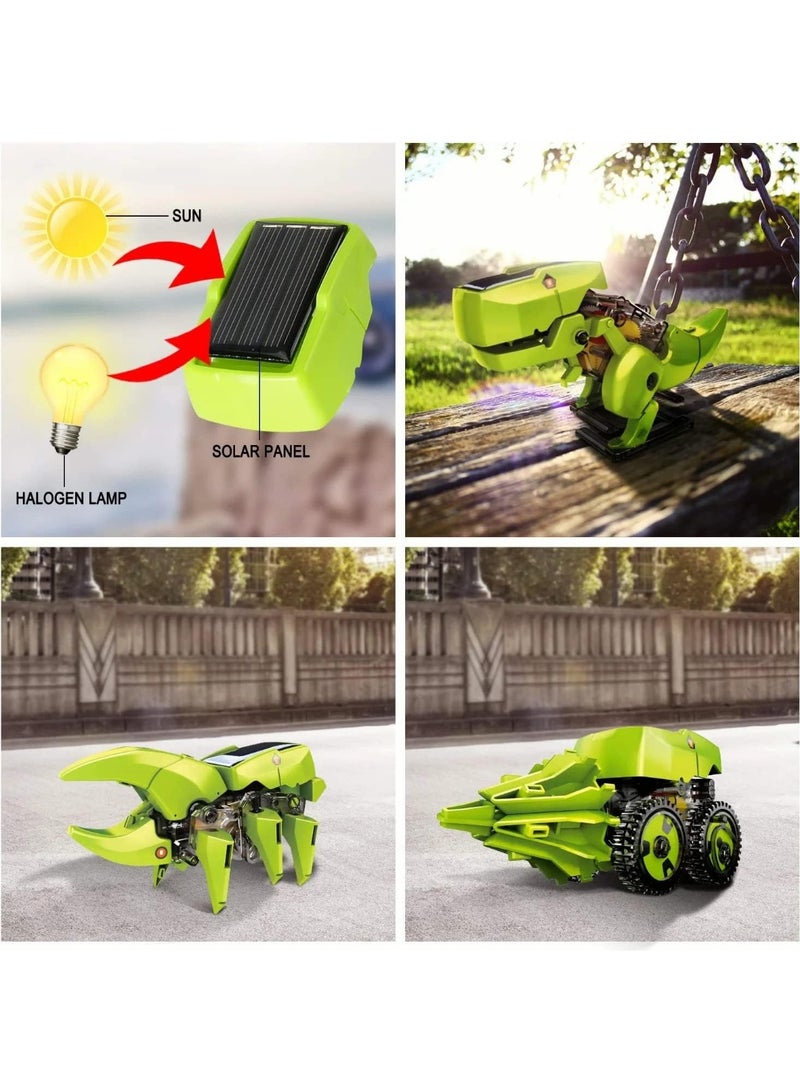 SUKILO 3-in-1 Solar Building Kit for Kids – DIY Educational Robot Toy with Moving Parts, Solar Panel, Motor, and Assembly Tools – Creative Science Activity Set for Boys & Girls Ages 6–12 - Image 4