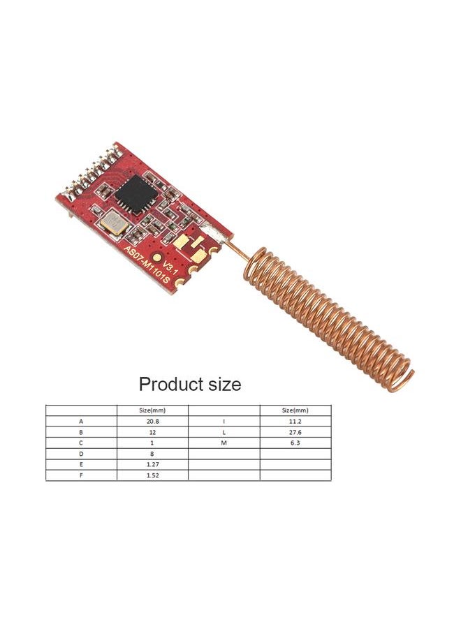 433M / CC1100 / CC1101 Wireless Transmission Wifi Module DIY Board NRF905 / SX1212 / si4432