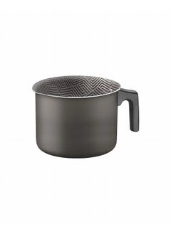TRAMONTINA Since 1911,Made in Brazil- Paris Texture 14cm 1.9L Graphite Aluminum Multipurpose Boiler with Interior and Exterior Starflon Max Lead PFOA Free Nonstick Coating  - Image 1