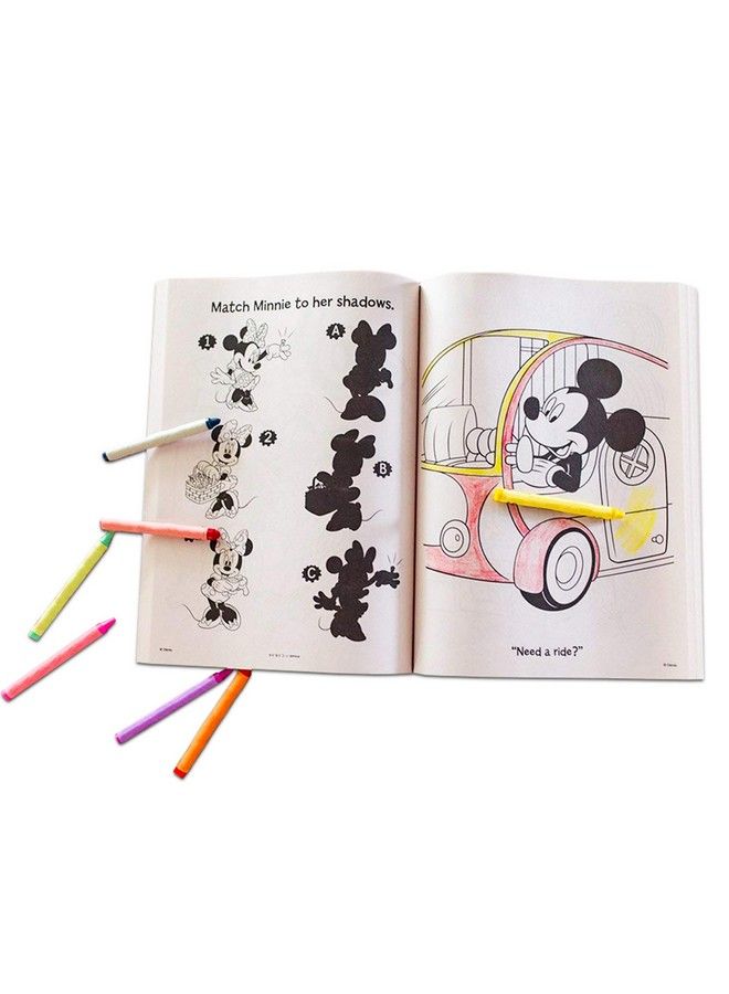 Bendon Publishing Disney Giant Floor Coloring Pad Set For Kids Bundle Includes 3 Giant Floor Coloring Books (Featuring Disney Frozen Minnie Mouse And Disney Princesses)  - Image 5