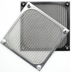 5V USB-Powered Cooling Fan with LED for Laptops 12cm aluminum dust net 