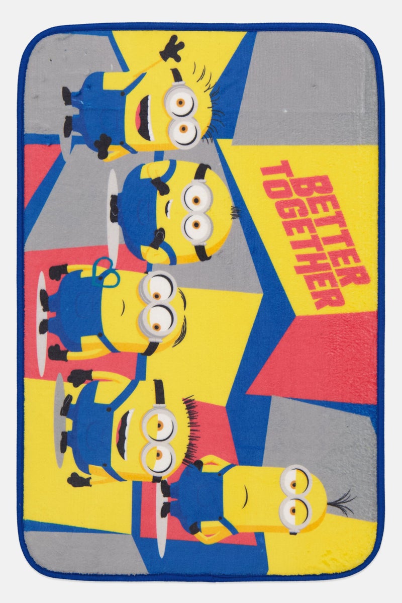 Minions Graphic Doormat 40 x 60 cm, Yellow Combo - Image 1