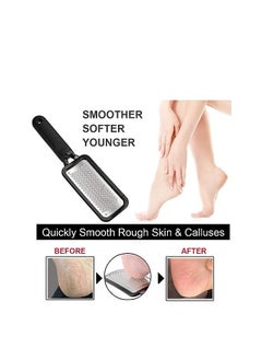 ORiTi ORiTi Stainless Steel Foot File, Professional Pedicure Metal Tool Heel Foot Scraper for Dead Skin, Callus, Cracked Heels, Hard Skin Remover  - Image 4