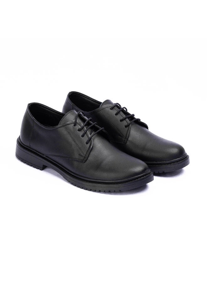 Men's Classic Oxford Shoes - Lace-Up Formal & Business Attire Footwear AK7 - Image 1