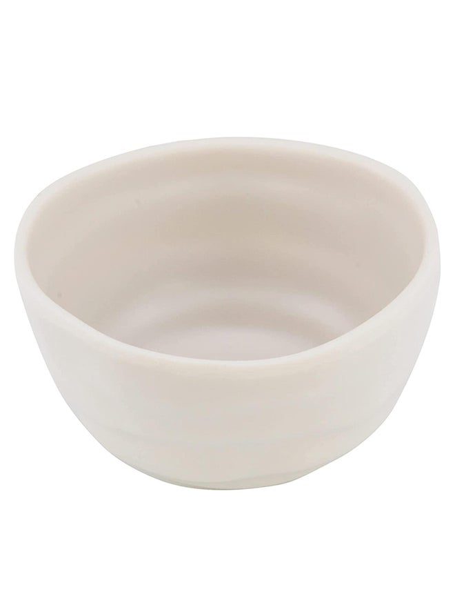 MODA CUCINA وعاء خضار ملبس ماتي من مودة كوتشينا - عاجي 11 سم