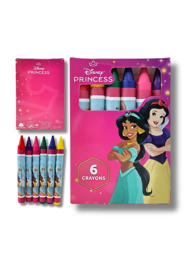 Disney Princess Fold Out Storage Case| Coloring & Activity Kit | Stickers & Play Scenes | Ideal For Gifting | Age 3+