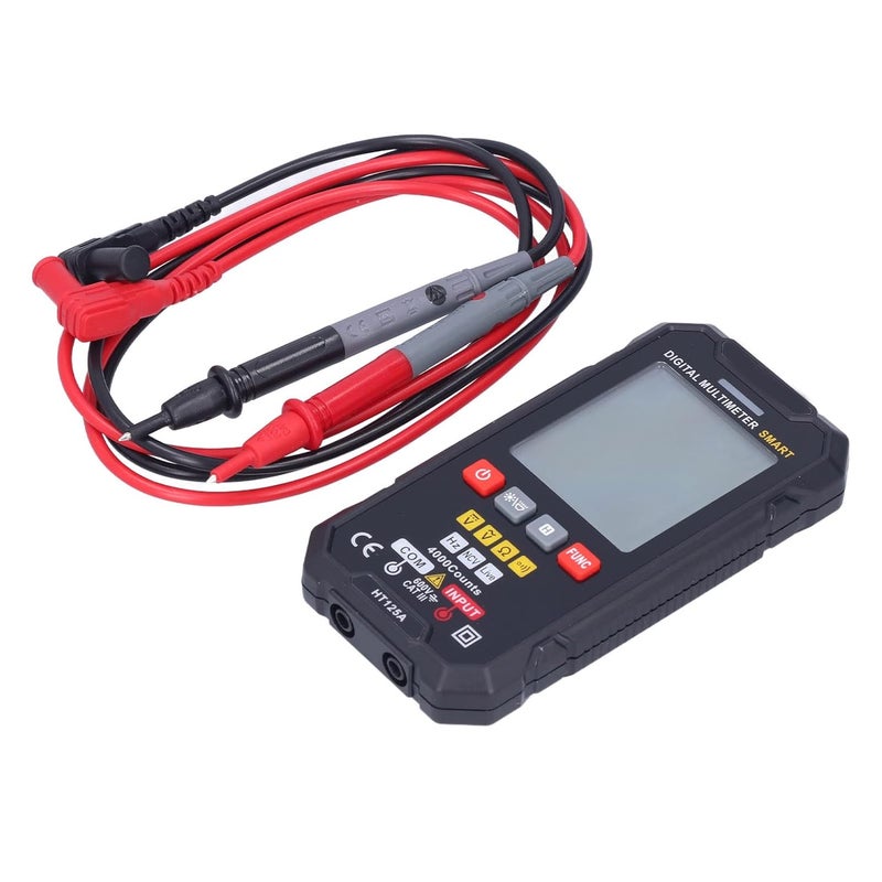 HT125A Digital Multimeter AC DC Voltage Tester with Large Display NCV Function and Light - Image 3