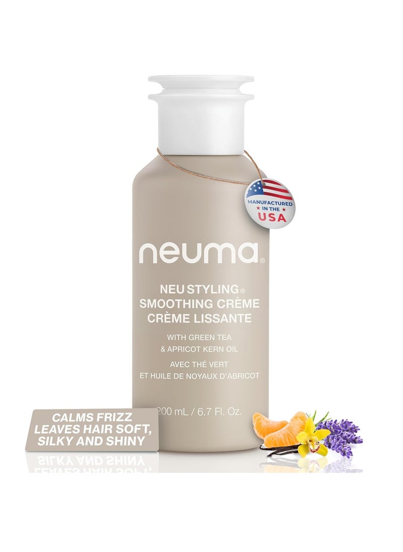 NEUMA NEUMA Neu Styling Smoothing Crème 6.7 Fl. Oz. Anti-Frizz Styling Cream with Lavender, Mandarin & Vanilla Scent, Hair Smoothing Cream  - Image 1