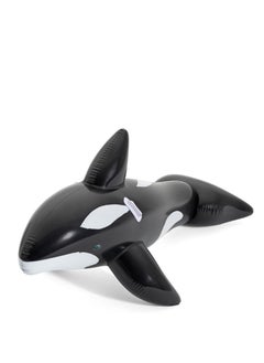 Bestway Jumbo Whale Pool Float - Inflatable Rubber Ride-On for Kids, Fun & Comfortable Swim Aid for Pool Play and Summer Adventures  - Image 1