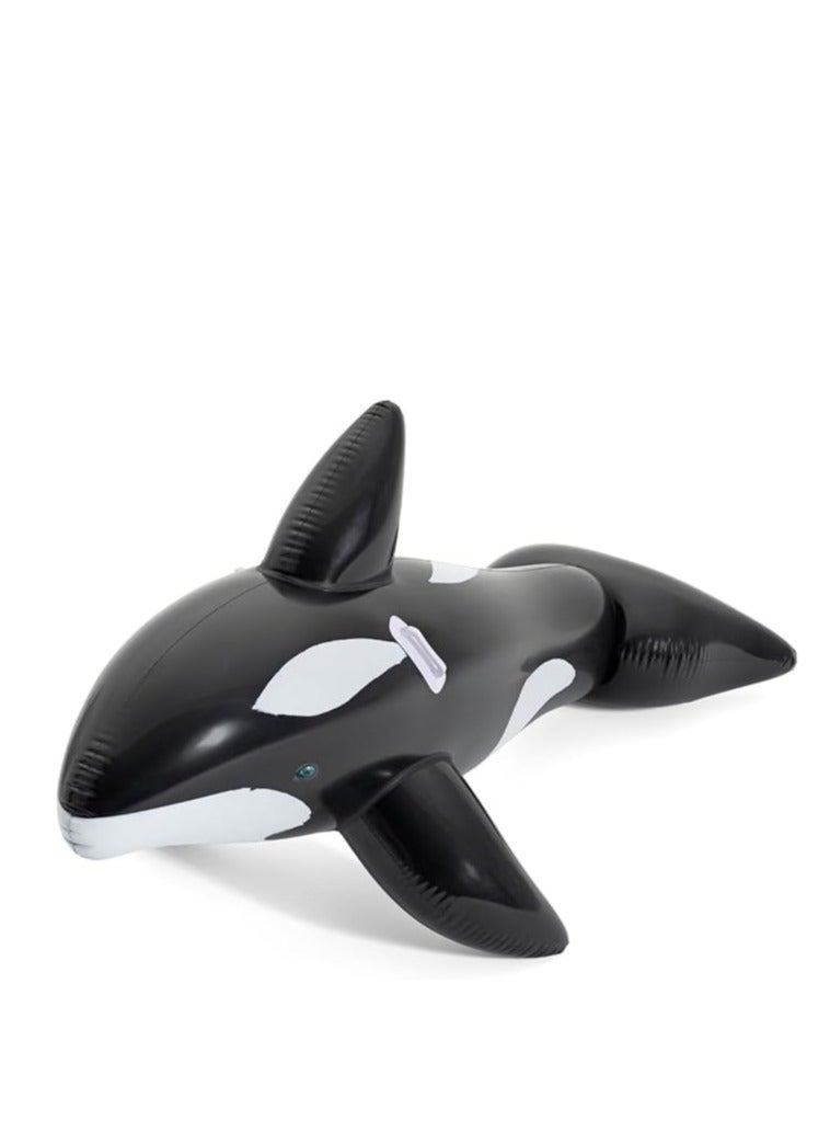 Bestway Jumbo Whale Pool Float - Inflatable Rubber Ride-On for Kids, Fun & Comfortable Swim Aid for Pool Play and Summer Adventures - Image 1