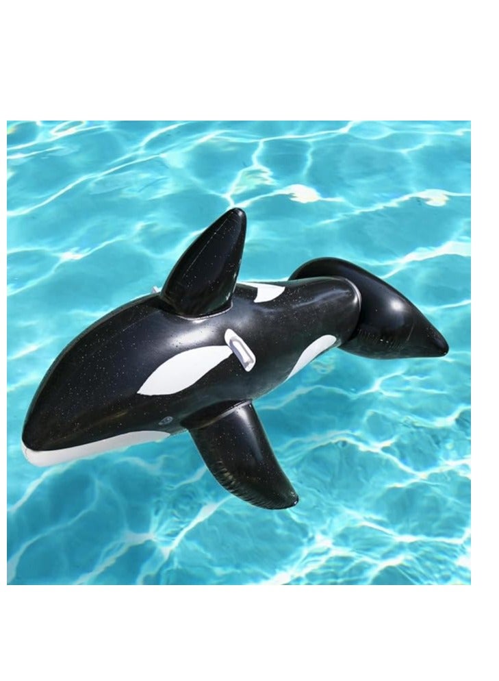Bestway Jumbo Whale Pool Float - Inflatable Rubber Ride-On for Kids, Fun & Comfortable Swim Aid for Pool Play and Summer Adventures - Image 2