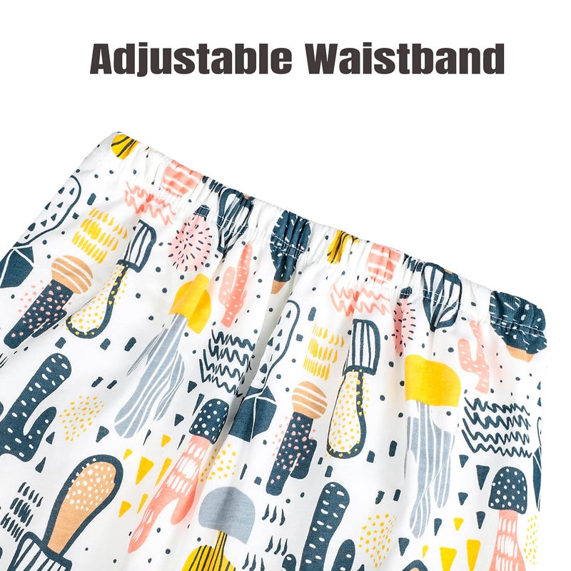 MooMoo Baby 2 Packs Waterproof Diaper Pants Potty Training Pants for Baby Boy and Girl Night Time 0-4T - Image 3