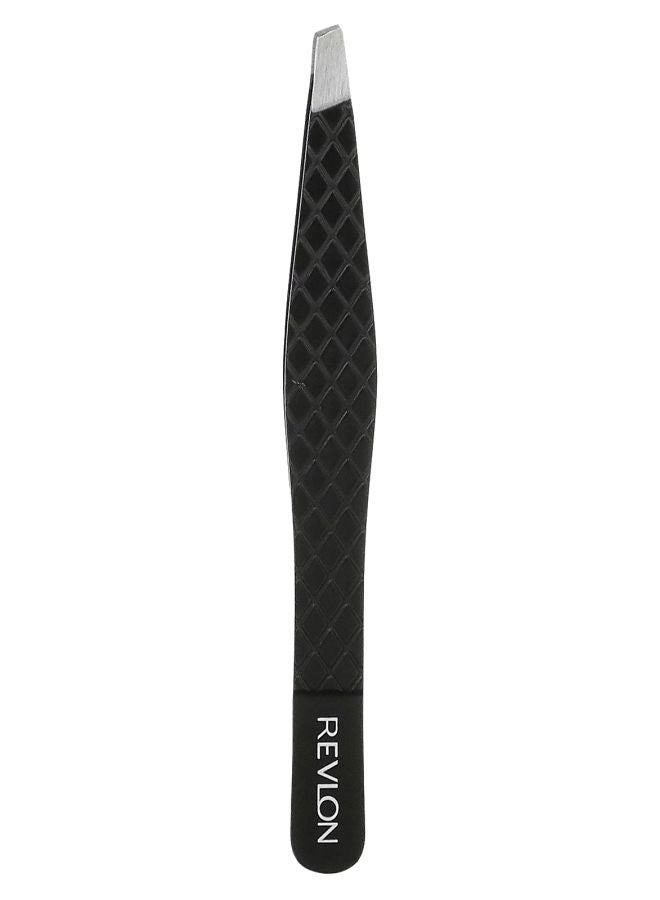 Revlon Slant Tweezer Black 1 Count