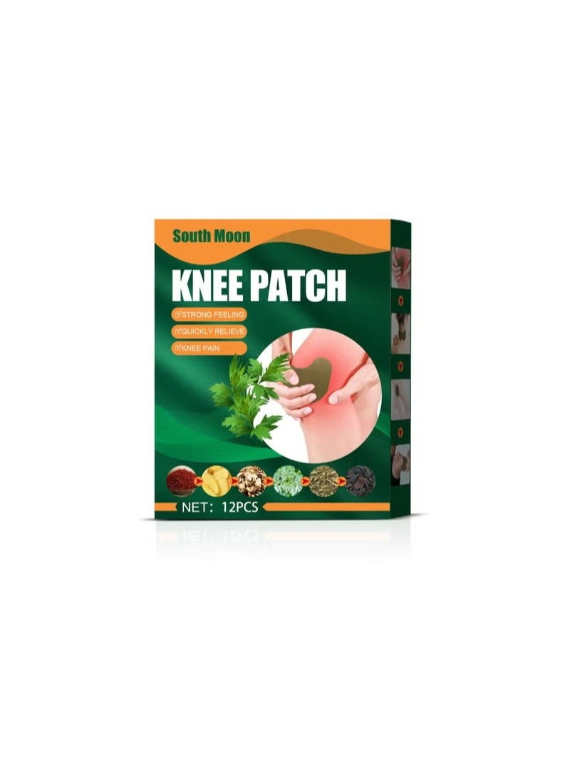 SOUTH MOON Wormwood knee joint stick warm patch hot compress ginger stick moxa leaf ginger cervical spine stick neck shoulder waist leg knee lumbar pain patch  - Image 1