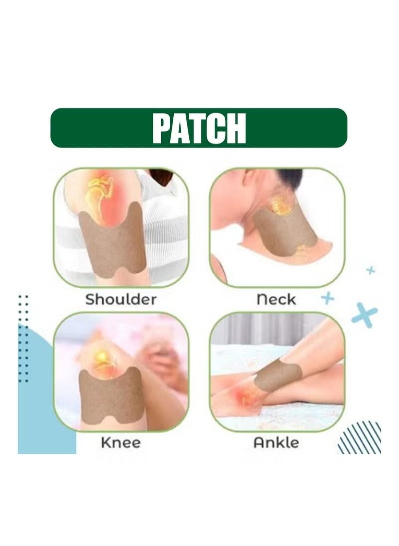 SOUTH MOON Wormwood knee joint stick warm patch hot compress ginger stick moxa leaf ginger cervical spine stick neck shoulder waist leg knee lumbar pain patch  - Image 3