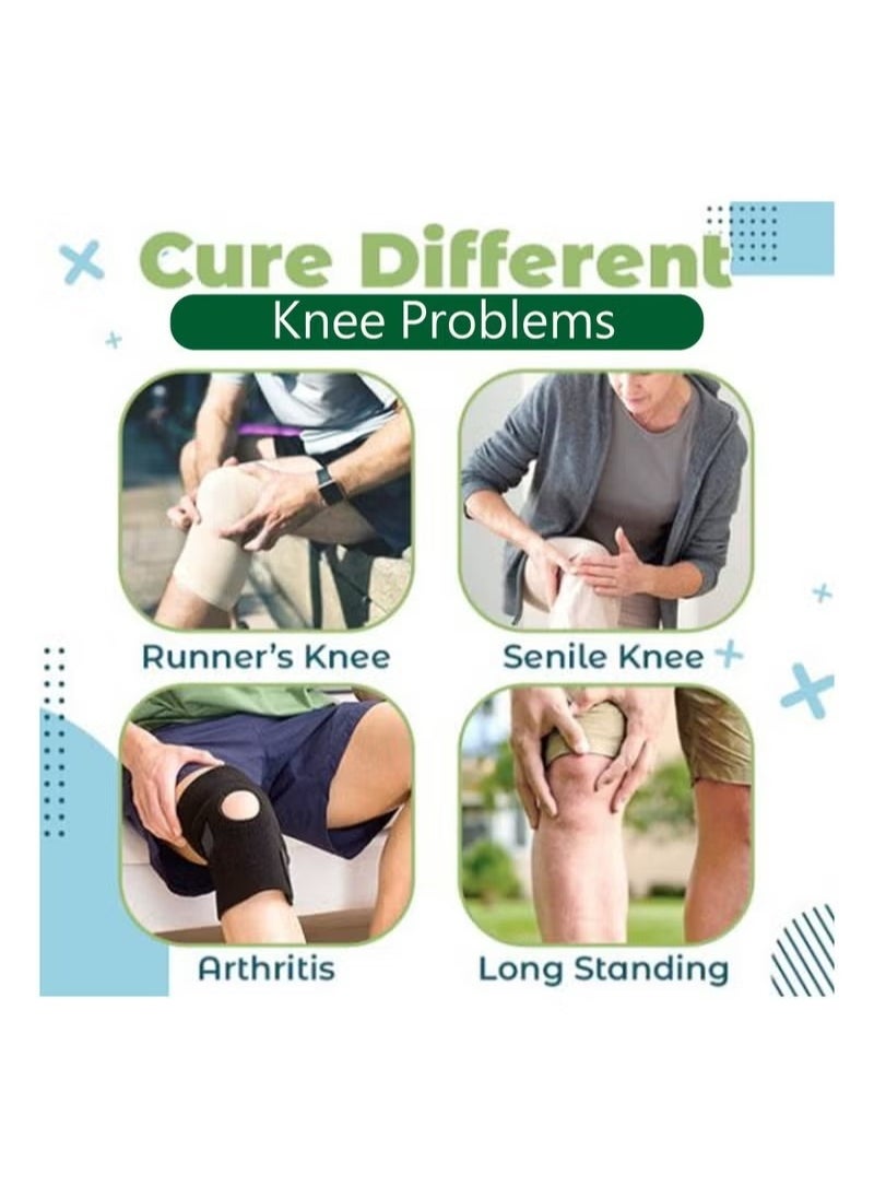 SOUTH MOON Wormwood knee joint stick warm patch hot compress ginger stick moxa leaf ginger cervical spine stick neck shoulder waist leg knee lumbar pain patch  - Image 5