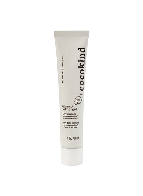 Beginner Retinol Gel 0.1% Improve The Appearance Of Fine Lines And Uneven Texture Without Irritation Aloe And Cica To Prevent Dryness 1 Fl Oz