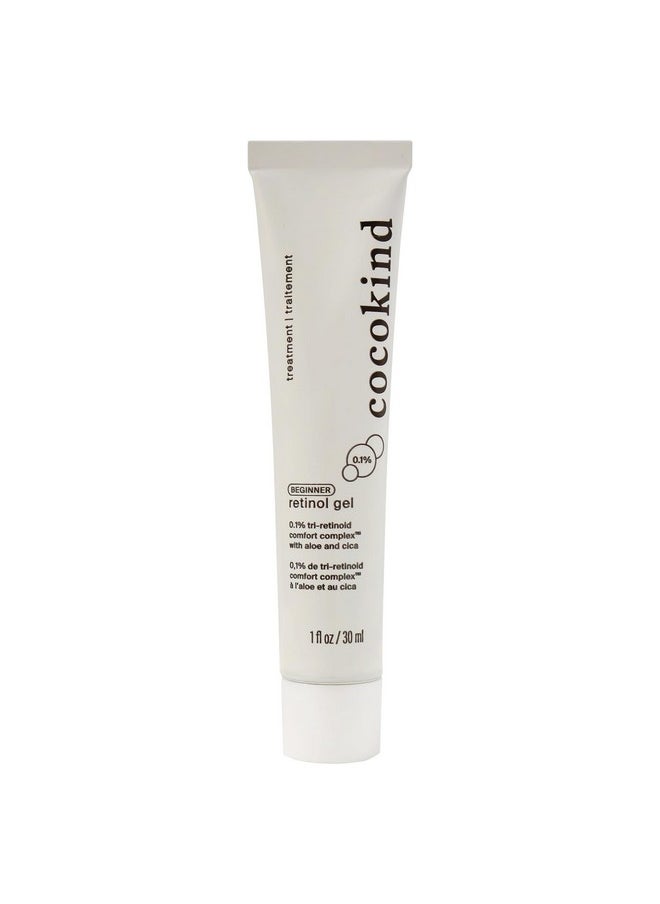 Cocokind - Beginner Retinol Gel 0.1% Improve The Appearance Of Fine Lines And Uneven Texture Without Irritation Aloe And Cica To Prevent Dryness 1 Fl Oz - Image 1