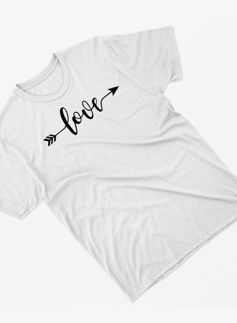 Fashion World Cotton T-shirt Printed with High-quality LOVE - Image 2