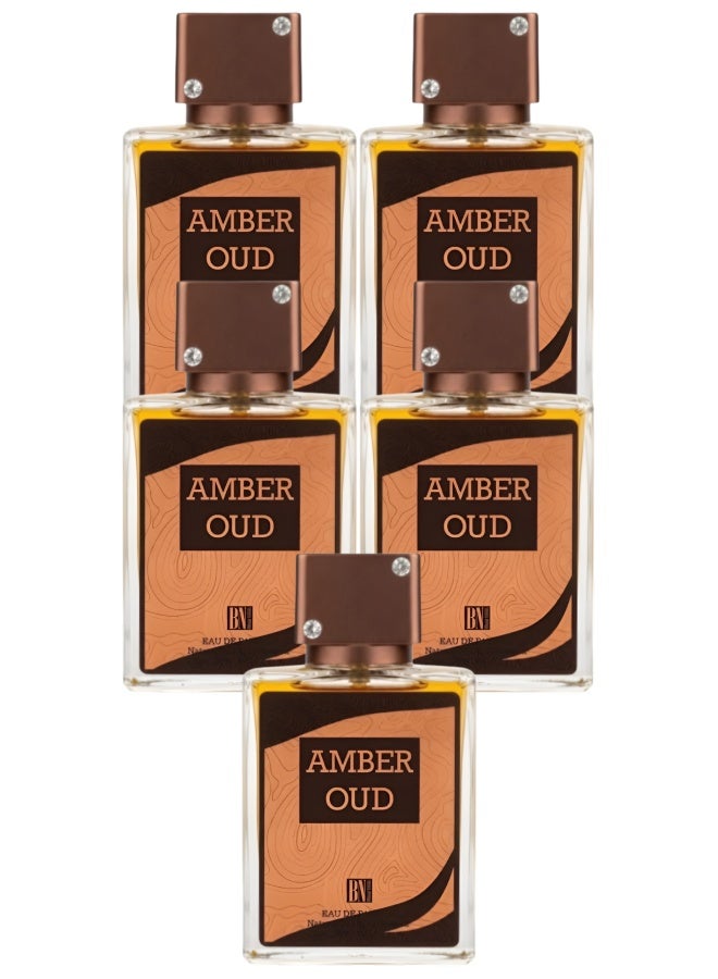 Bn Parfum 5 Pieces Amber Oud Perfume 100ML - Image 1