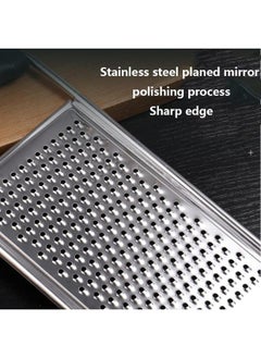 Cheese Grater Simple Cheese Grater Stainless Steel One-piece Forging Of Grater Food Grater Home Cooking Tools Vegetable Fruit Sharp - pzsku/ZBC3F5D9C7D2175064F4EZ/45/_/1737016095/d0a71b38-fa13-4475-8c4a-7fdf3ae74993