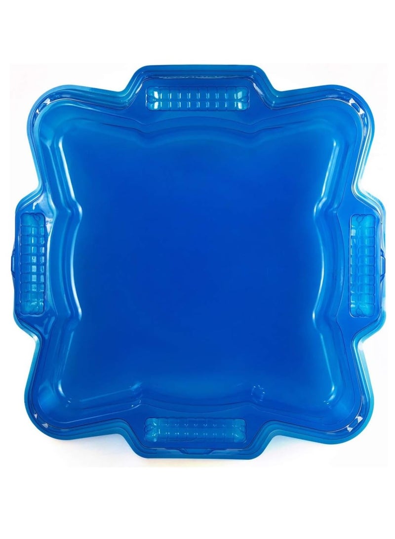 Silverlit Battle Arena Blue | Sturdy Arena for Intense Spinner M.A.D Action | Keeps Battles Focused | For Kids Age 5+  - Image 4