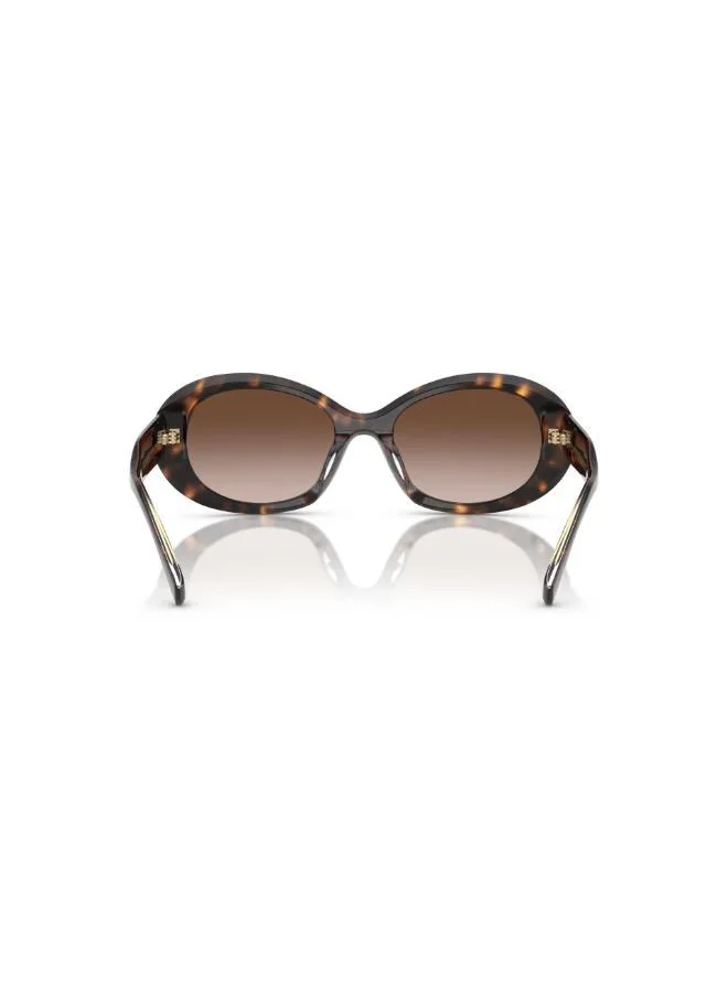 توري بورش 0Ty7214U Round Sunglasses