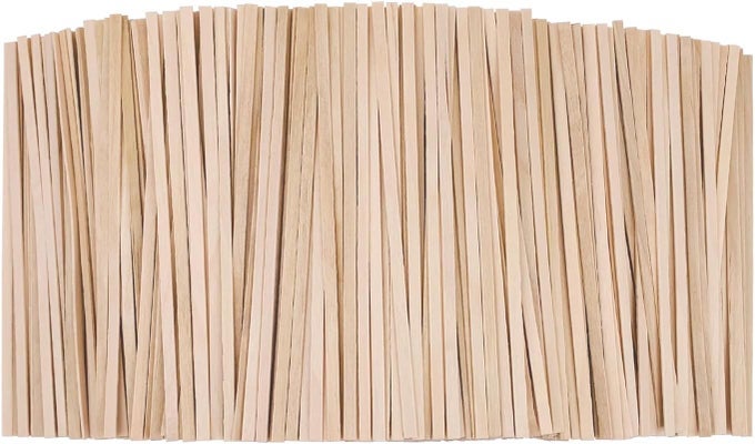 WOODEN COFFEE STIRRERS 1000 DISPOSABLE 55 STIR STICKS FOR COFFEE COCKTAILS SWIZZLE DRINK STICKS COFFEE BAR ACCESSORIES