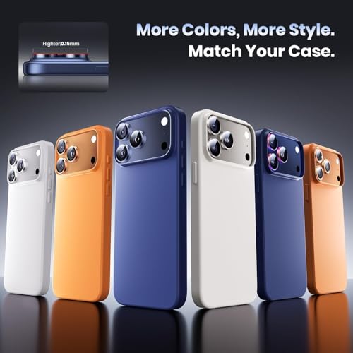 Lensarmor® Compatible With Deep Blue iPhone 17 Pro/iPhone 17 Pro Max Camera Lens Protector – 9H Tempered Glass, Scratch Resistant, Flash-Friendly Premium Lens Cover - Image 5