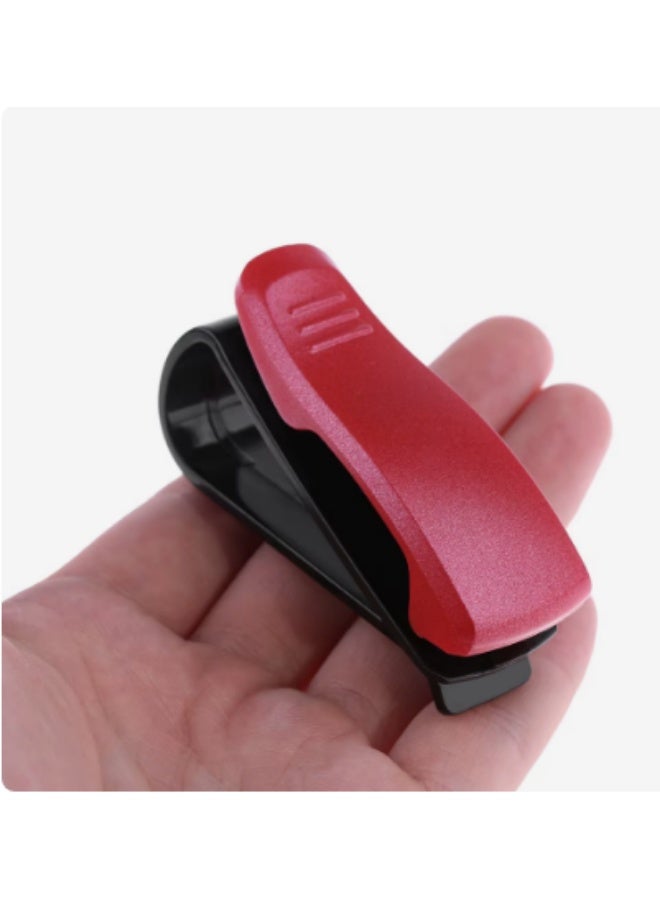 Sunglasses clip on car sunscreen - a safe and easy solution to store your glasses - Image 2