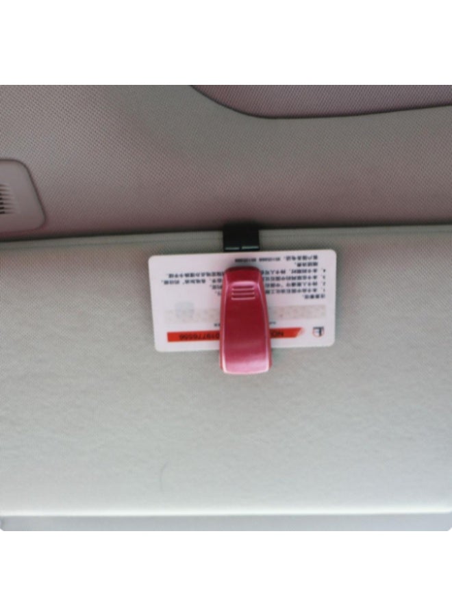 Sunglasses clip on car sunscreen - a safe and easy solution to store your glasses - Image 4