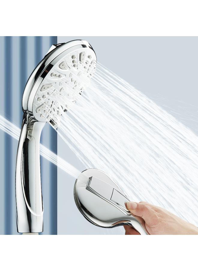 Bluejw American Style With Spray Gun 5 1 Multifunctional Pressurized Hand Shower Spray Massage Shower - Image 1