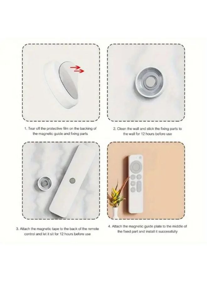 20 Pcs Magnetic Hooks Strong Magnetic Wall Mounted Remote Control Storage For Home - Image 5