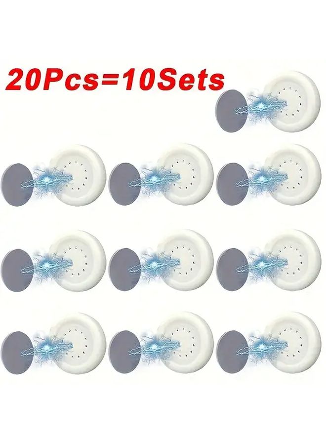 20 Pcs Magnetic Hooks Strong Magnetic Wall Mounted Remote Control Storage For Home - Image 1